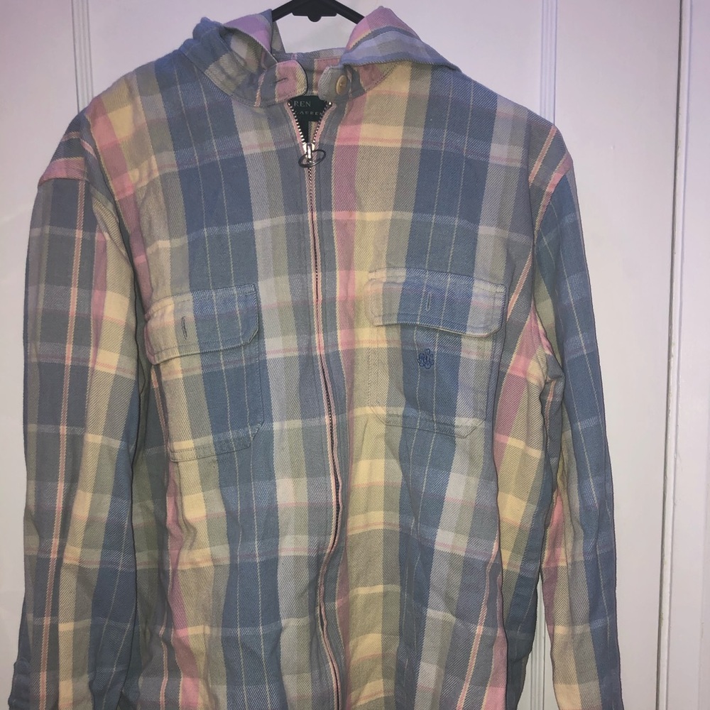 VINTAGE PASTEL ZIP UP HOODIE